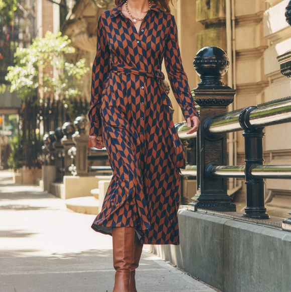 Boden Dresses & Skirts - Boden Marcia Jersey Shirt Dress